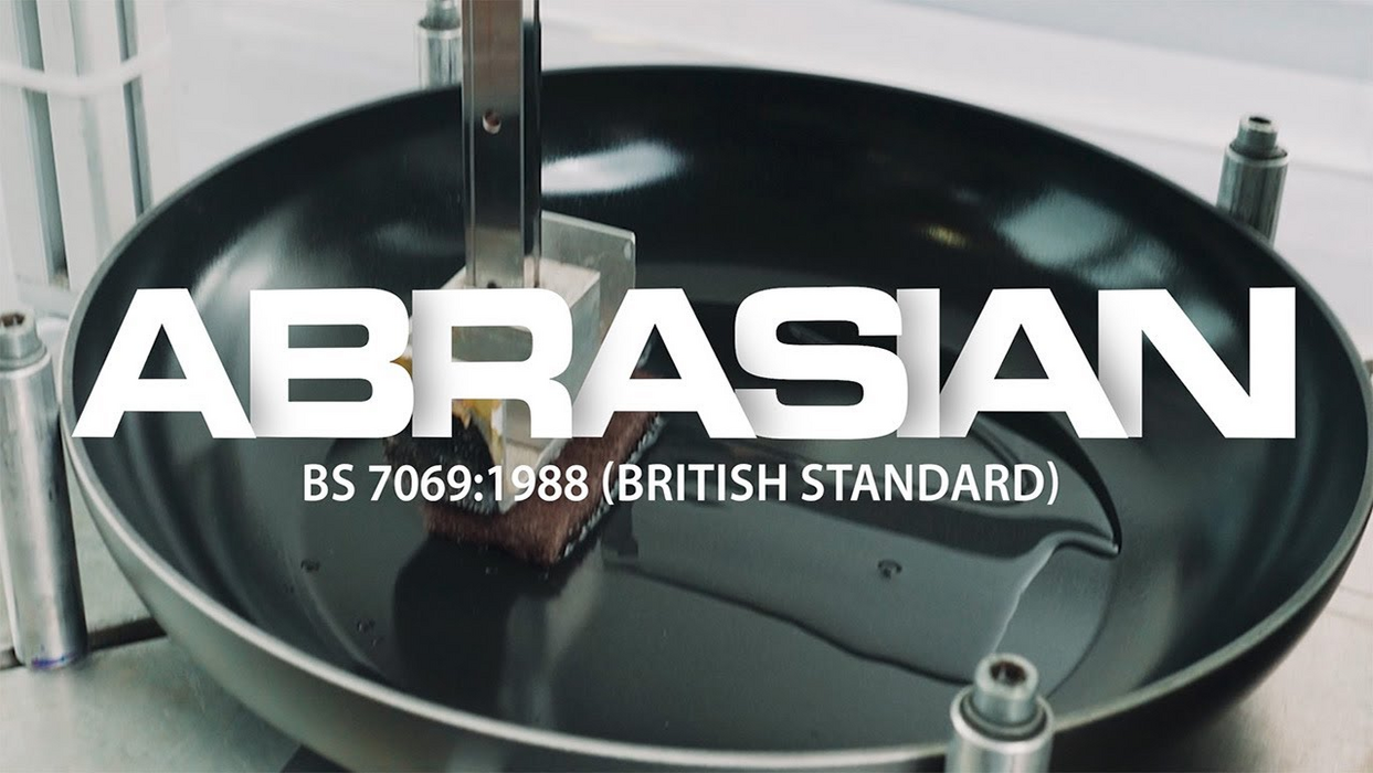 Abrasian test for PTFE pans